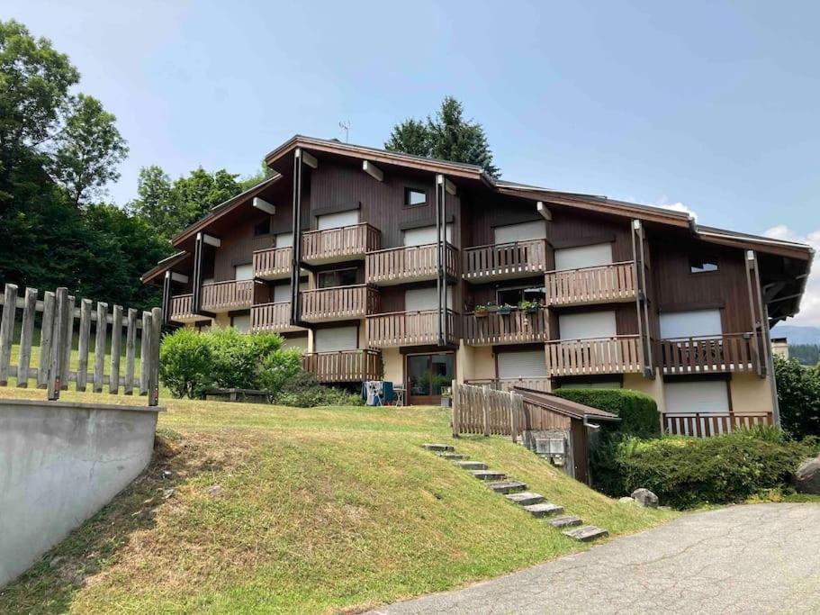 La Marmotte: Vue Mont Blanc, Terrasse, Parking Apartment กงบลู ภายนอก รูปภาพ